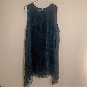 Eileen Fisher Shift Silk Dress XL